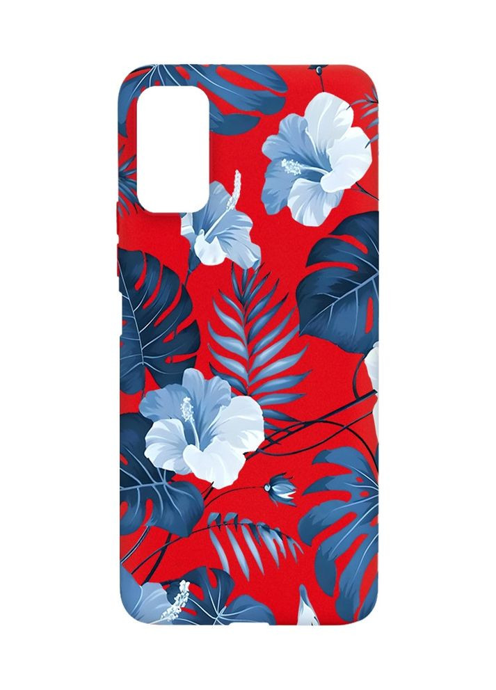 Матовий червоний чохол на Xiaomi Redmi Note 11 4G:: Тропіки (принт 373) Creative (355388794)