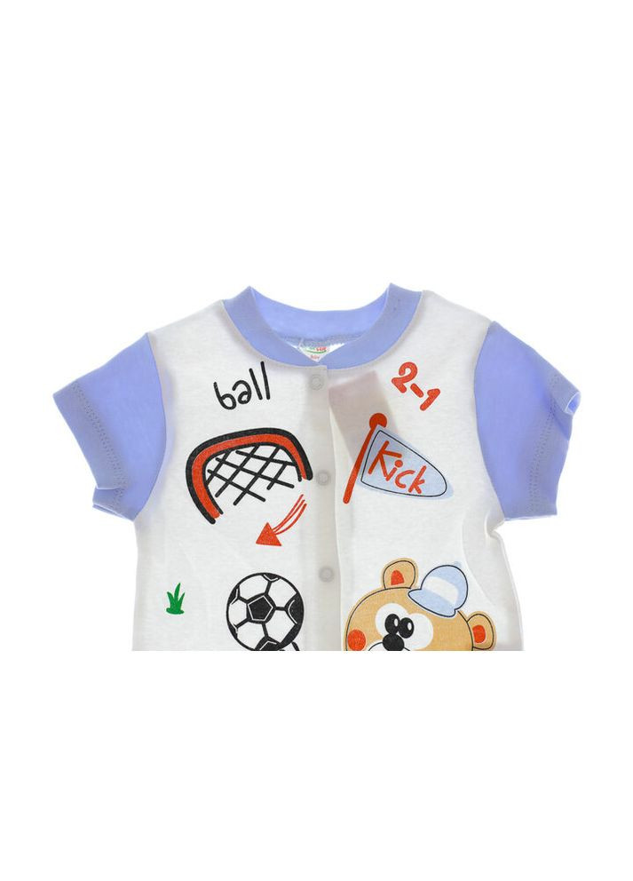 Пісочник для хлопчика трикотажний Ball синій 74 см (32064) BABYKROHA (315423970)
