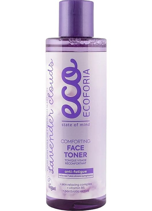 Тонік для обличчя Lavender Clouds Comforting Face Toner 200ml (1199766-131399) ECOFORIA (368620663)