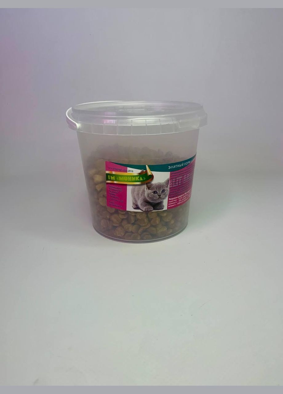 Корм для Кошек ТМ Моника Ягненок 400грамм (ведро) Моніка (355380999)