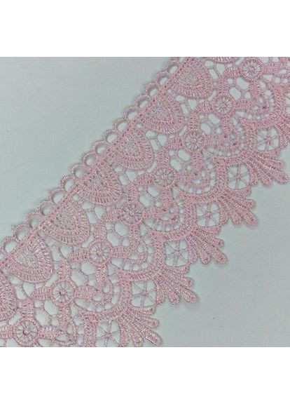 (1 метр) Мереживо макраме Sindtex 9 см колір - рожевий (06М-SF3119-5) Plus-plus (352749332)