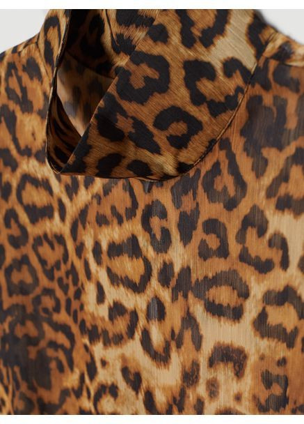 Коричнева блуза жіноча H&M