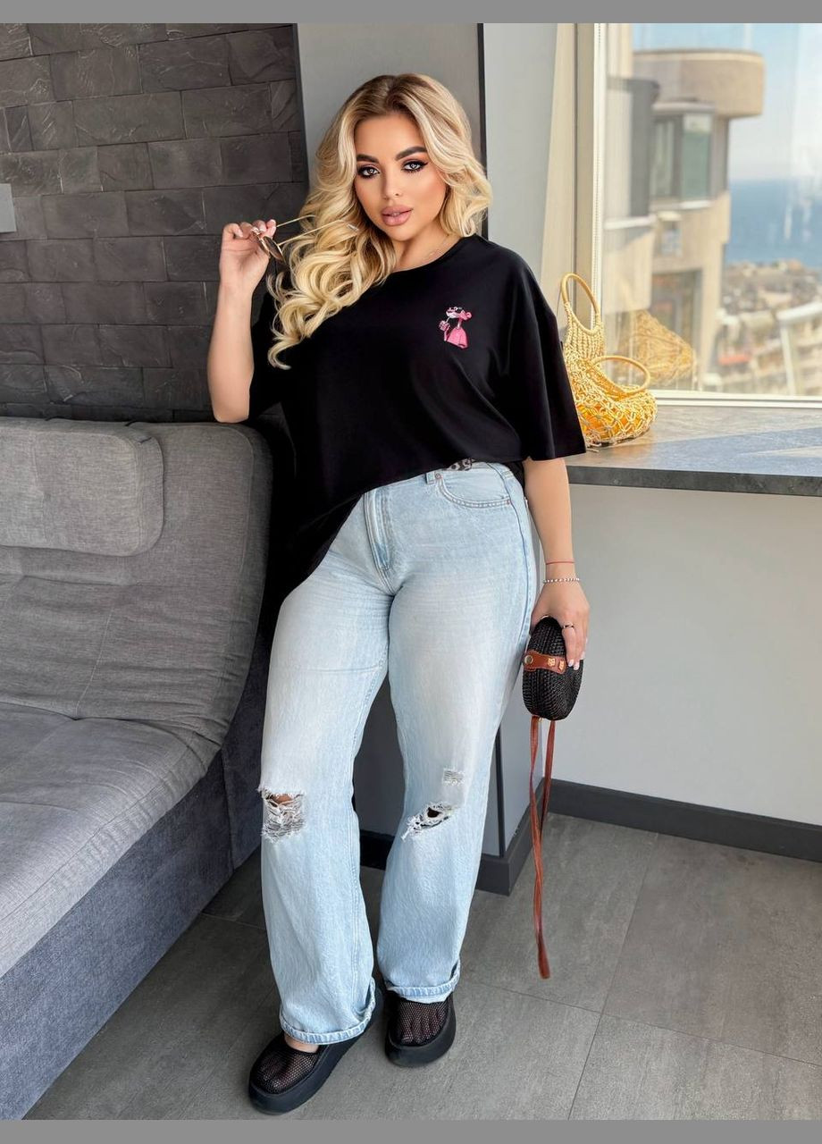 Футболка-туника No Brand - (337114130)