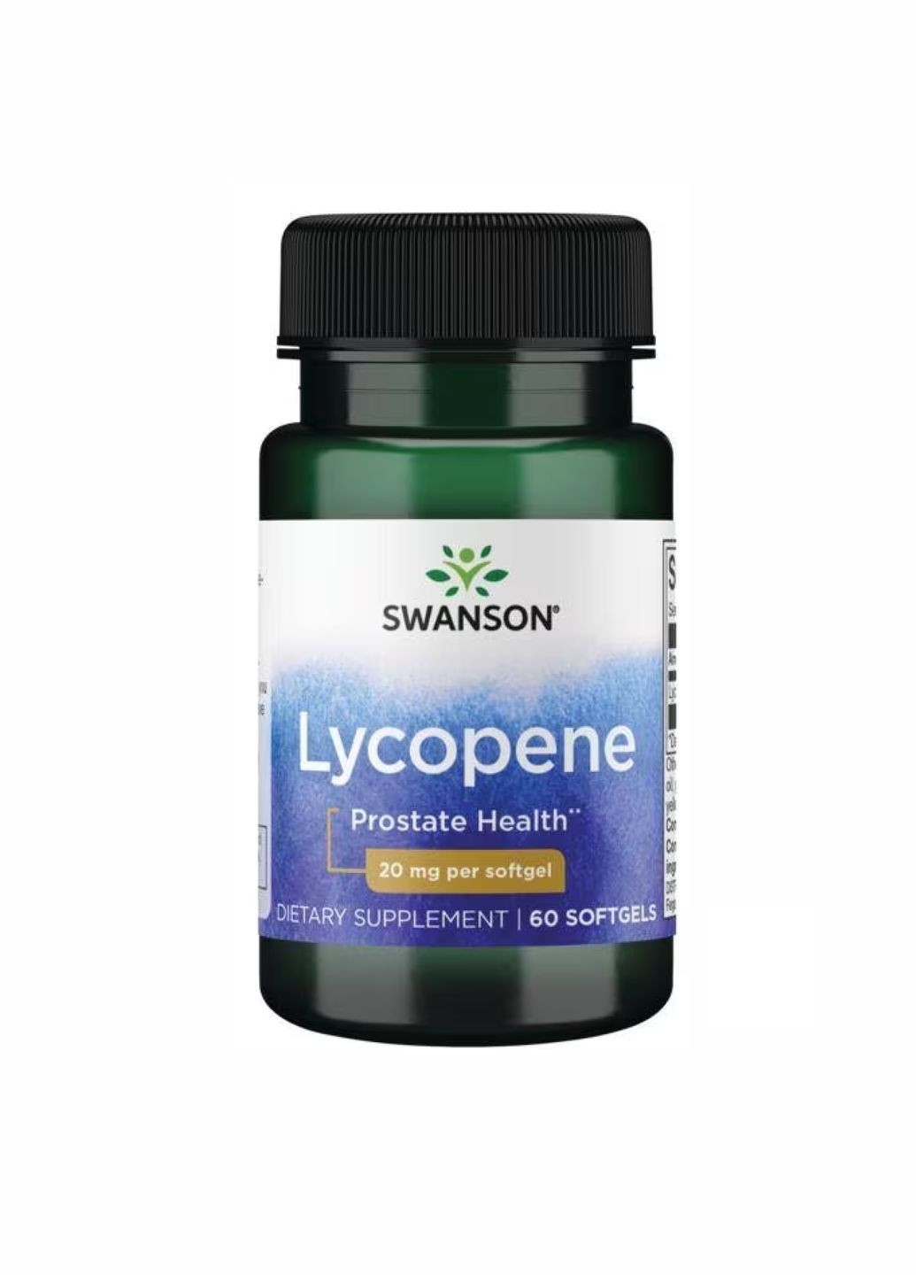 Капсули лікопіну для чоловіків 20 мг антиоксидантний захист 60 штук Swanson (367957108)