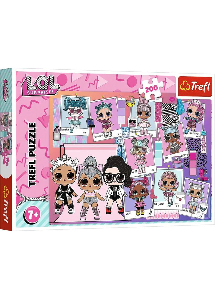 Пазлы Lovely dolls Девочки с загадками 200эл. (13288) Trefl (364115307)