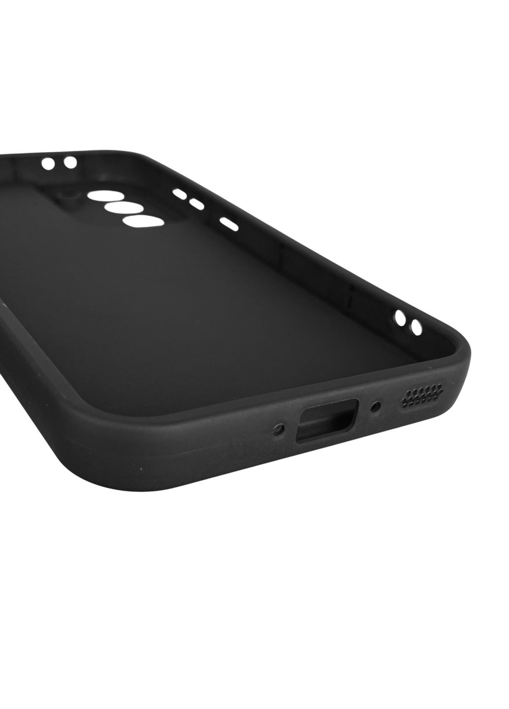 Силіконовий чохол Soft Touch з 3D принтом Майнкрафт для Galaxy A56 (SM-A566B) чорний (Повний захист камери) Samsung (373424630)