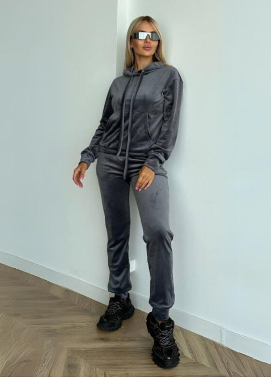 Стильний велюровий костюм Tik-Tak (323468558)