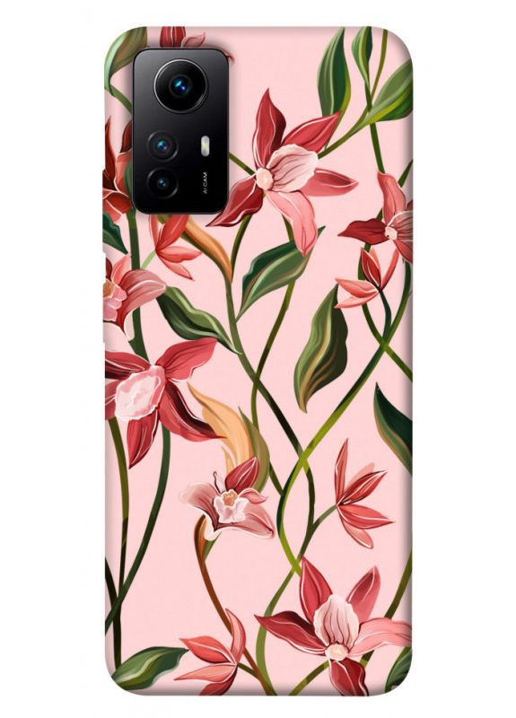Чехол с принтом для Xiaomi Redmi Note 12S / на Ксяоме, сяоме, ксиоме редми ноте 12с Floral motifs No Brand (339676857)