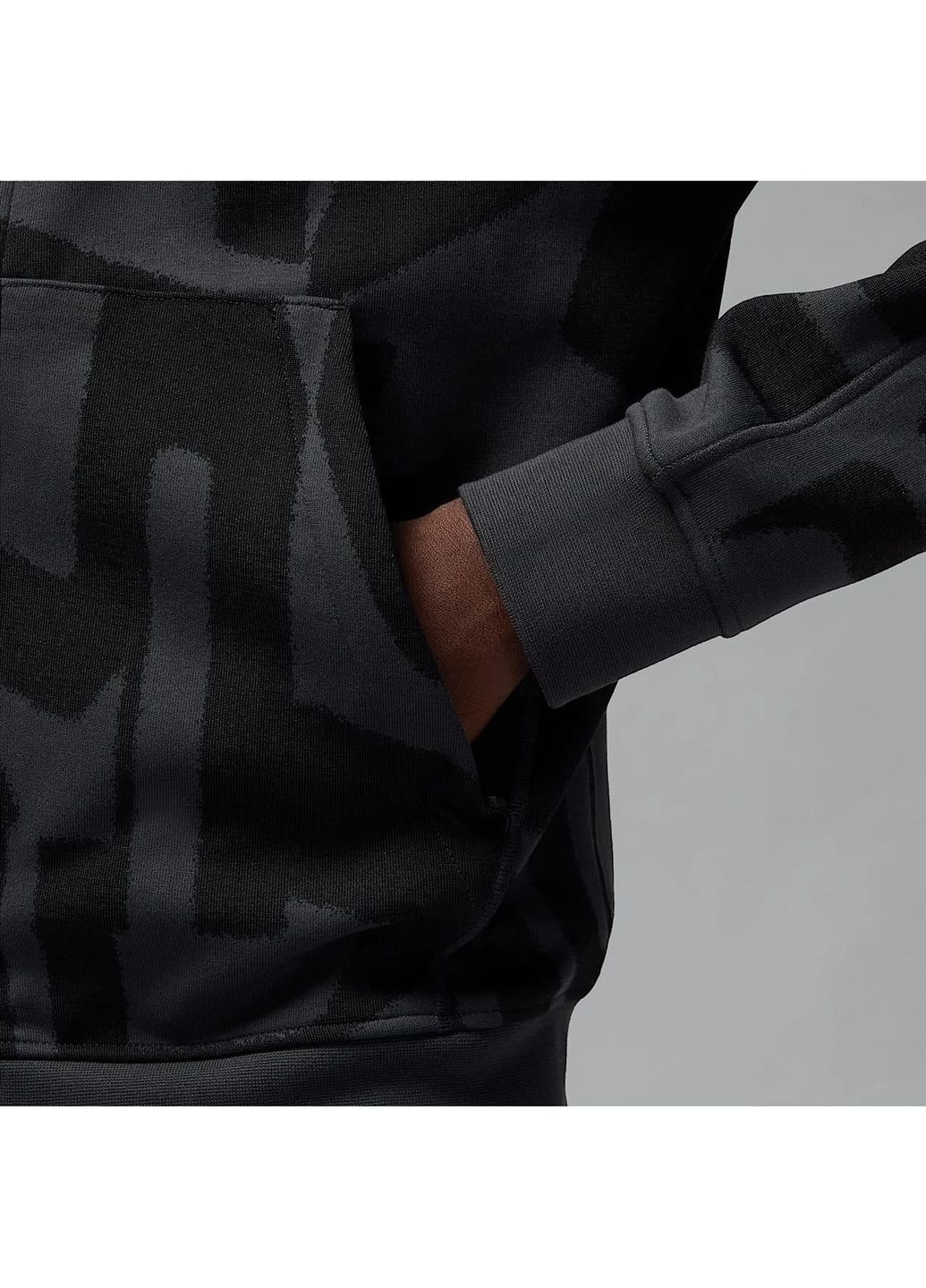 Толстовка чоловіча Sport Hoop Fleece Grey/Black Air Jordan (364662463)