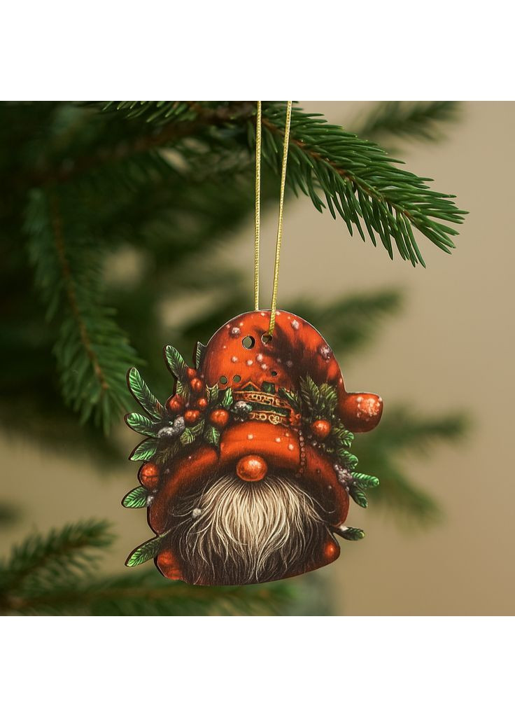 Декоративная игрушка-декор Гном 7*7 см (DN-876) Luxyart (363987472)