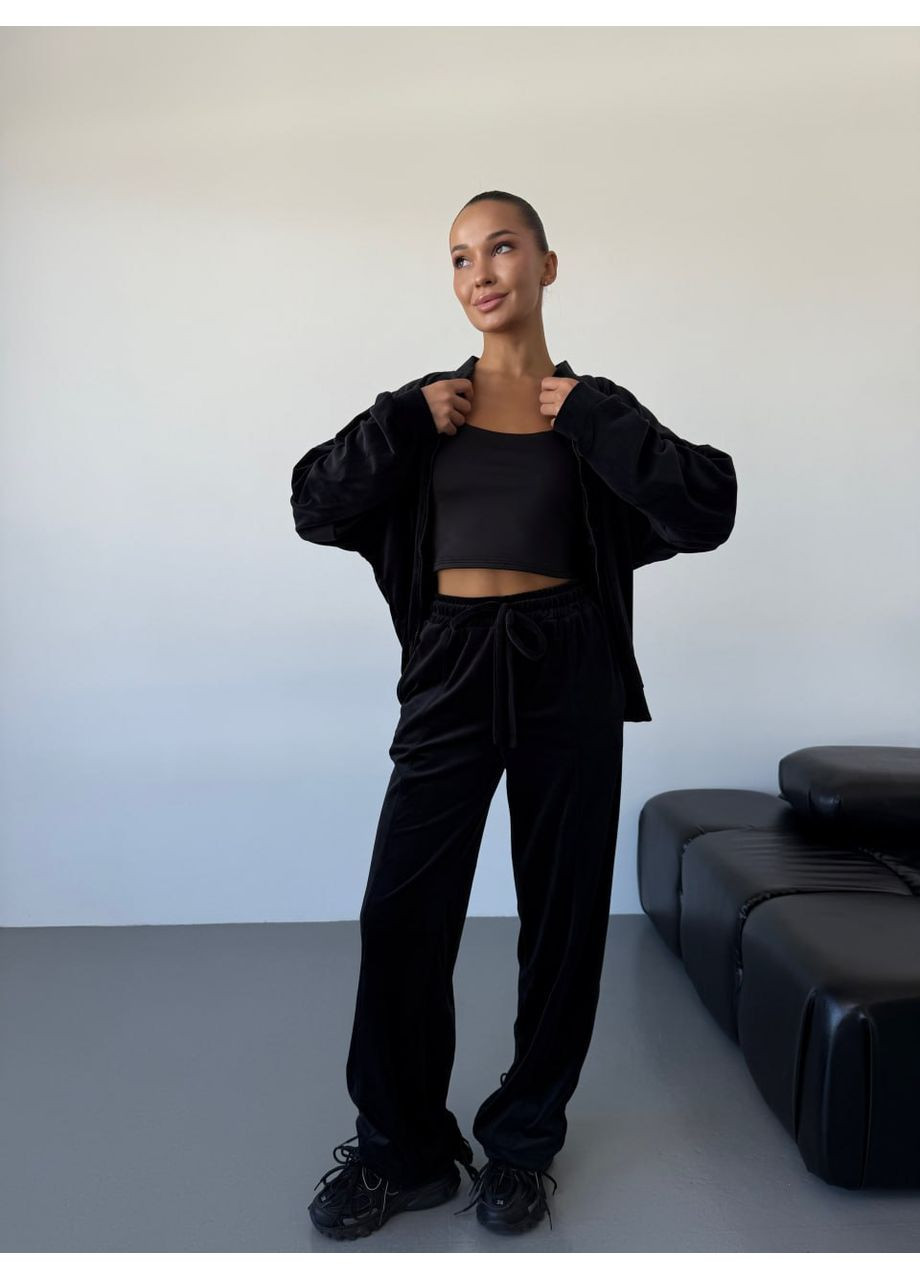 Жіночий велюровий костюм Fashion (361268996)