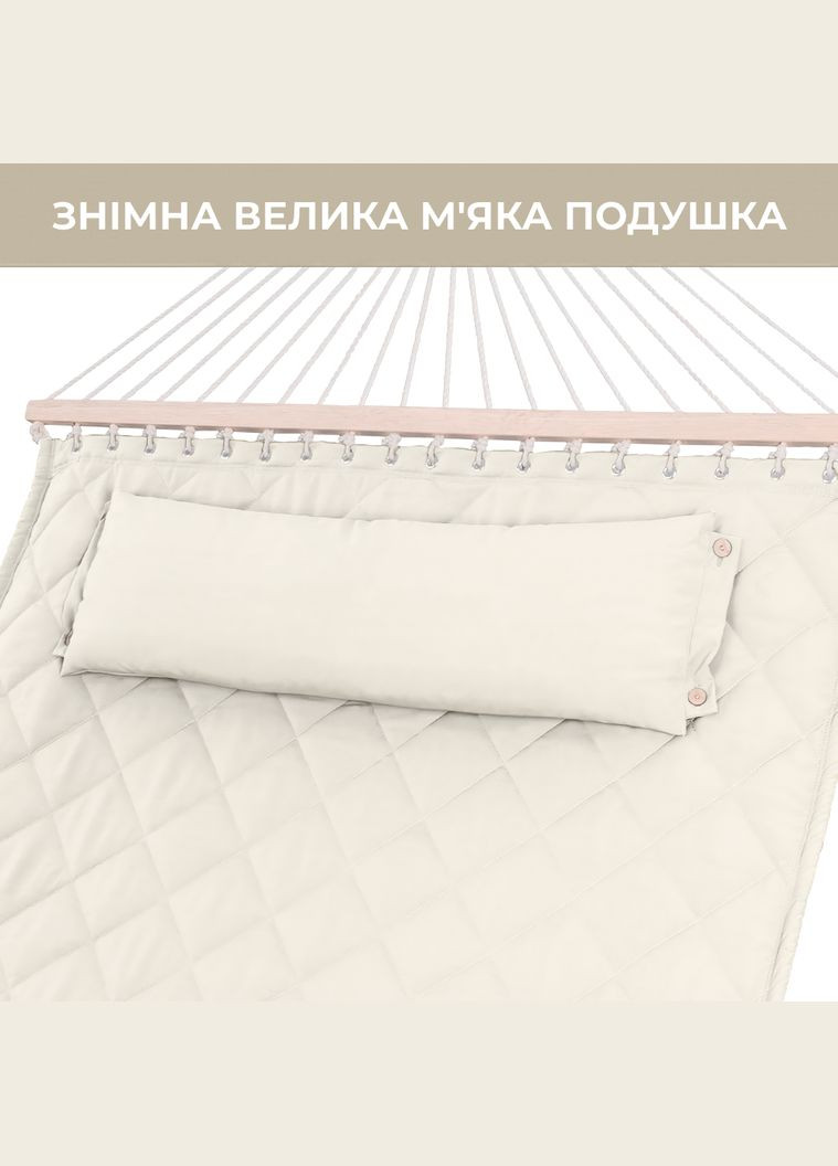 Двухместный гамак SOFT XXL 200x140 с планками WCG (342120586)