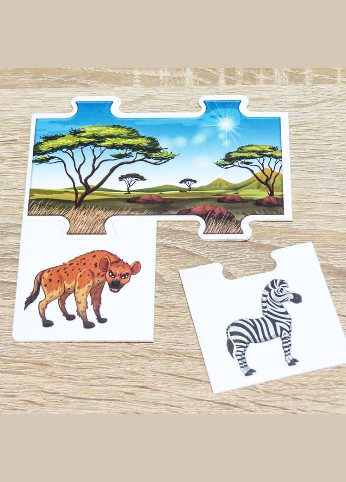 Розвиваюча гра "Хто де живе?" 0550ATS 10 карток-блоків із малюнками Artos Games (302305351)