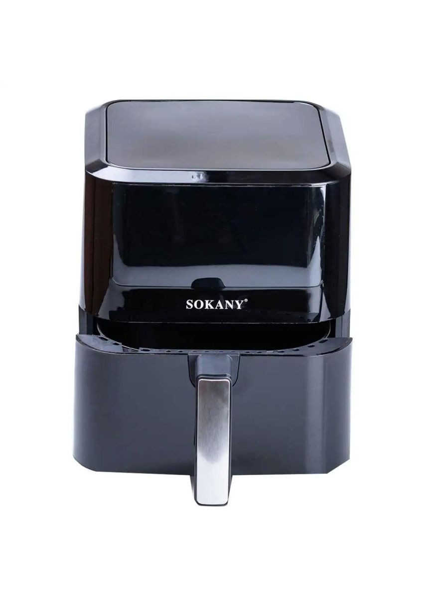 Аерогриль-фритюрниця SK-ZG-8043 електрична 2000 Вт на 8 літрів чорна Sokany (322145845)