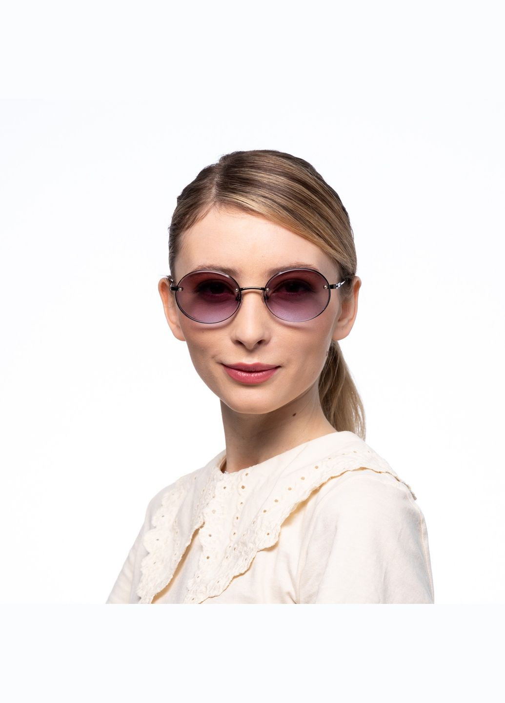 Солнцезащитные очки Эллипсы женские LuckyLOOK 890-818 (289359929)