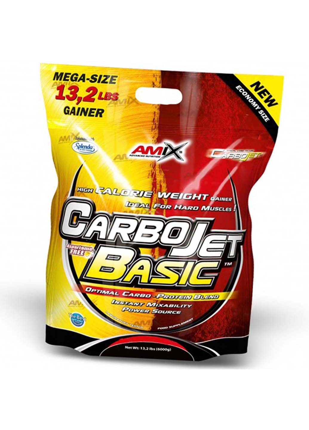 Гейнер для набору маси CarboJET Basic 6000г Банан Amix Nutrition (292711111)