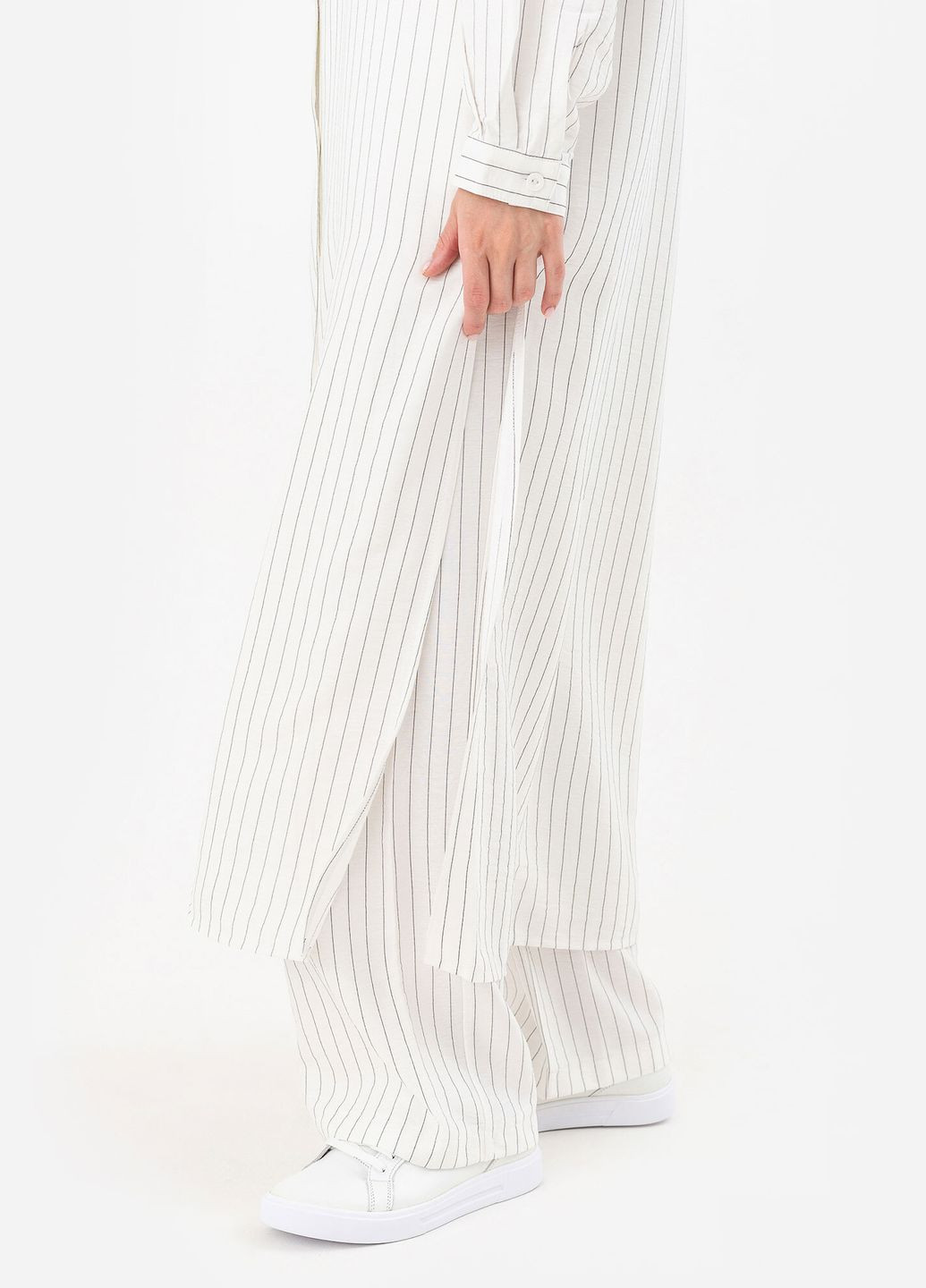 Белая рубашка однотонная Garne