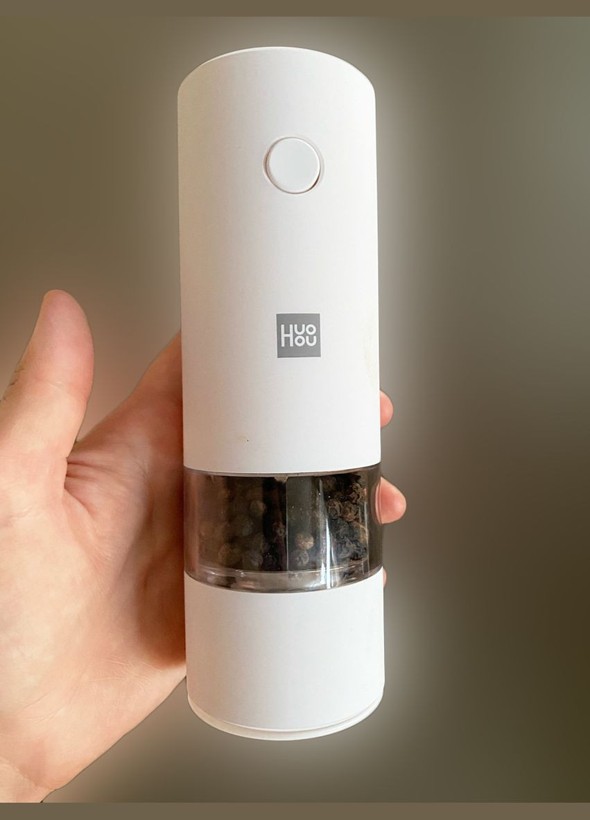 Електричний млин для солі та перцю Xiaomi HuoHou Electric Grinder White HU0142 No Brand (264742998)