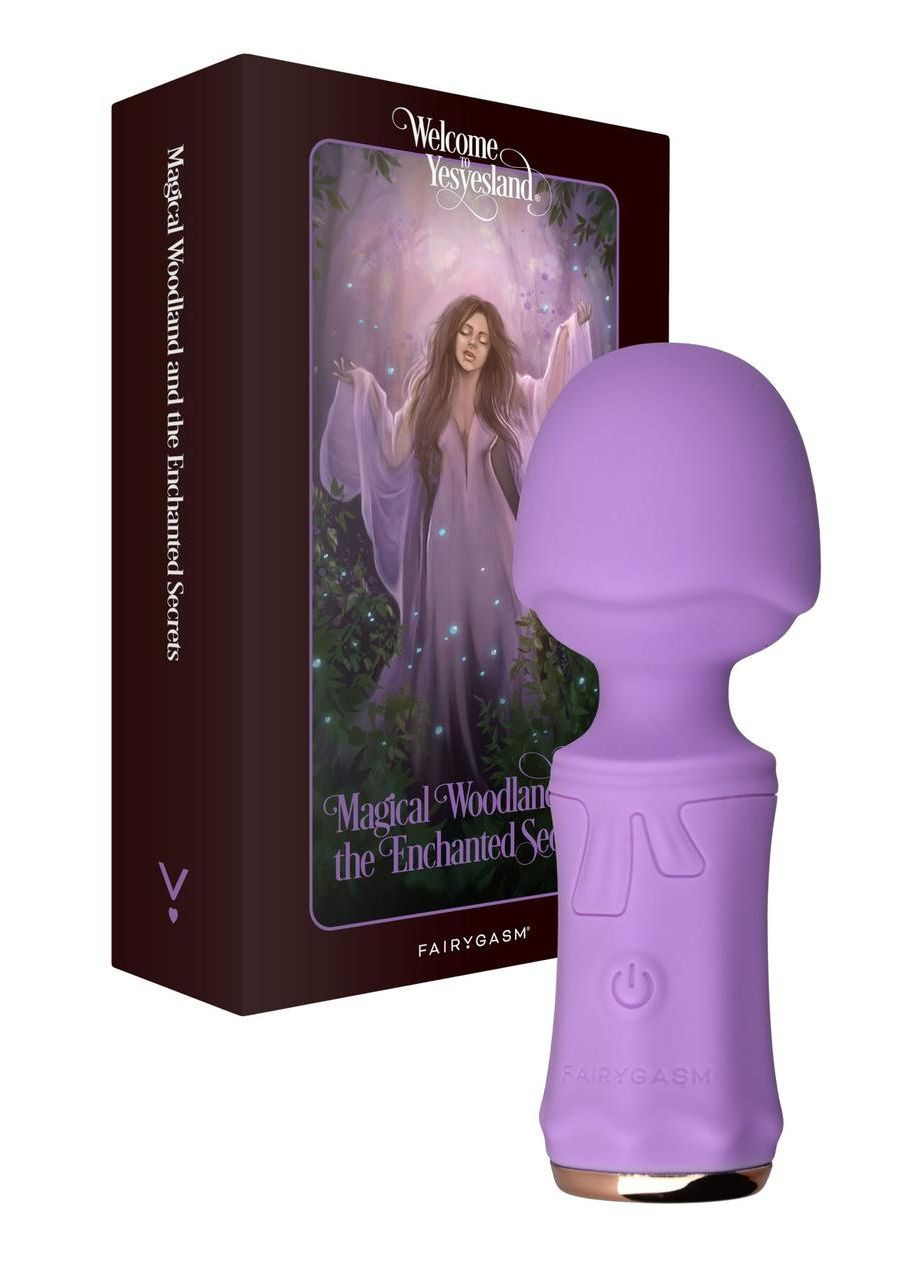 Мини-вибромассажер FairyGasm SecretFuntasy violet No Brand (303895954)