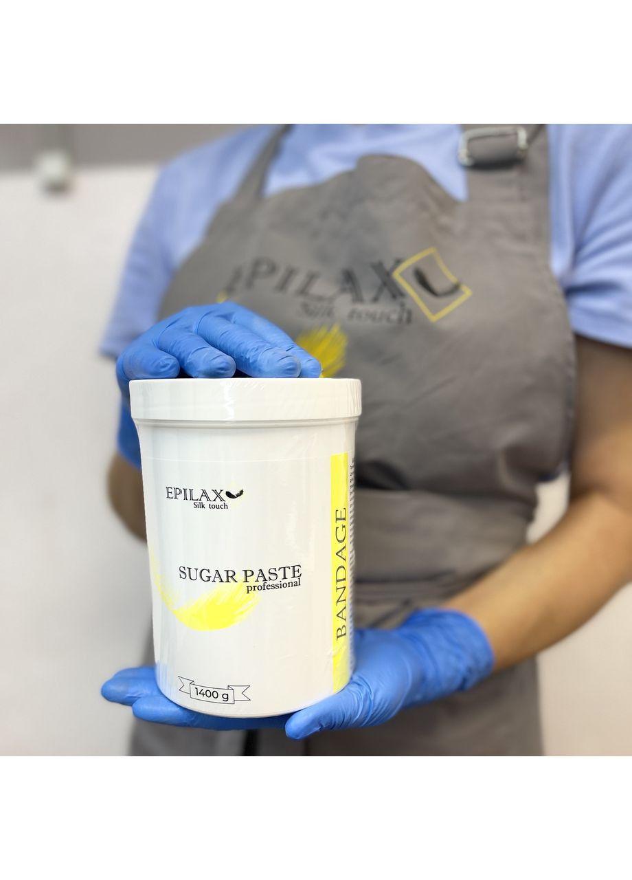 Сахарная паста для шугаринга TM линейка Classic плотность Bandage (бандажная) 1400 г Epilax (345707217)