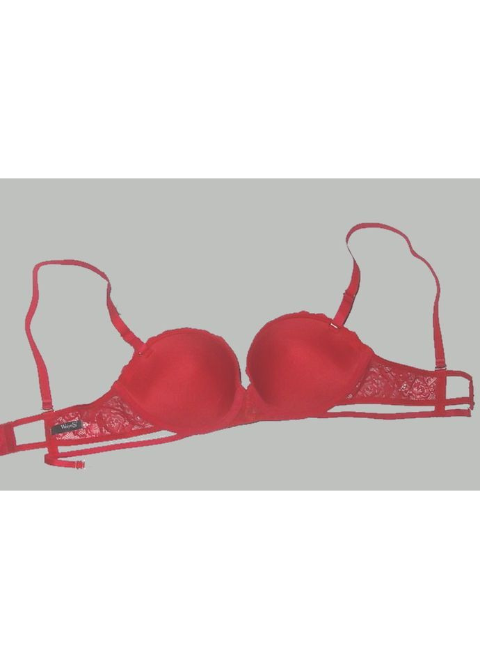 Красный балконет бюстгальтер анжелика с эффектом пуш-ап бюстик поролоновая чашка с кружевом Weiyesi с косточками