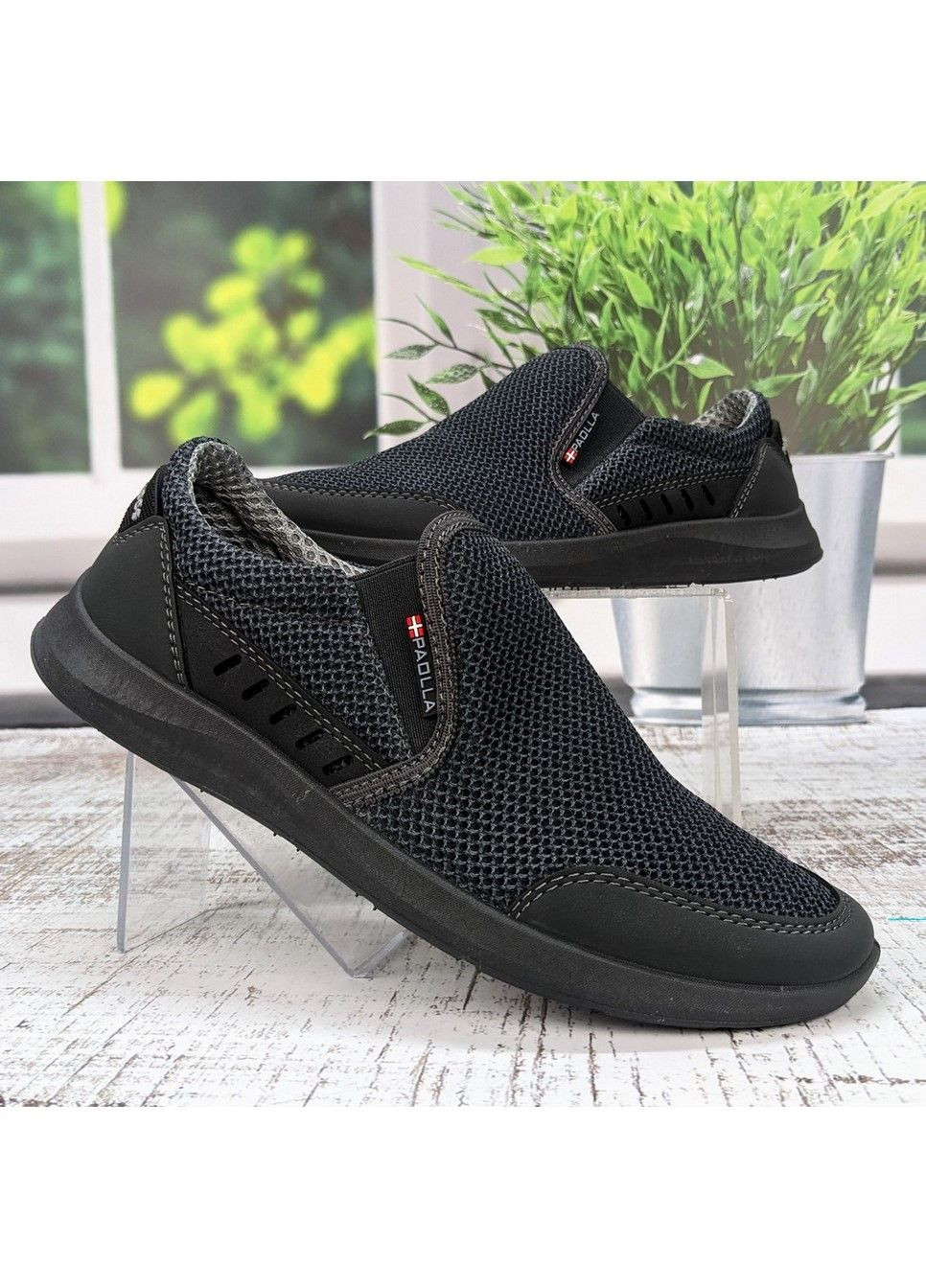 Мокасини чоловічі текстильна сітка Paolla (329693039)