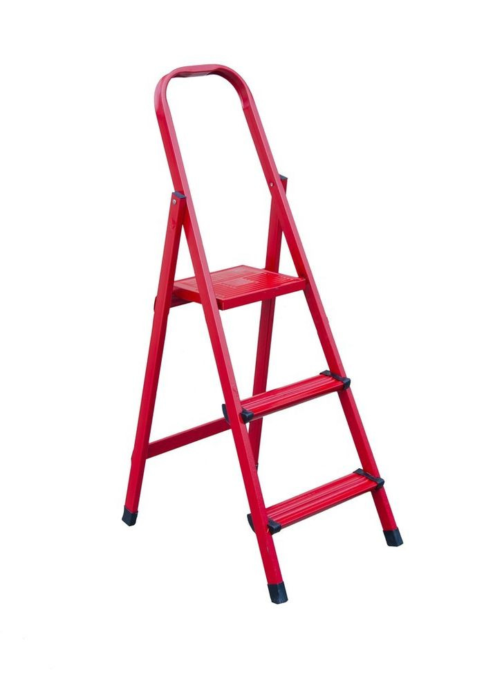 Лестница GM металлическая "МАСТЕР" 3 ступени, h = 590 мм, max 150 кг (Арт.: 79-1053) Mastertool (322195517)