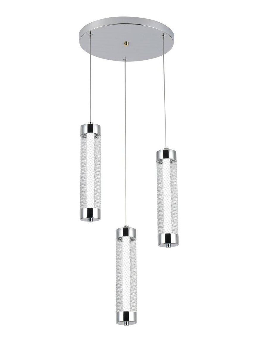 Подвесной светодиодный светильник G 2664/3P 24W Хром Valeso (342071219)