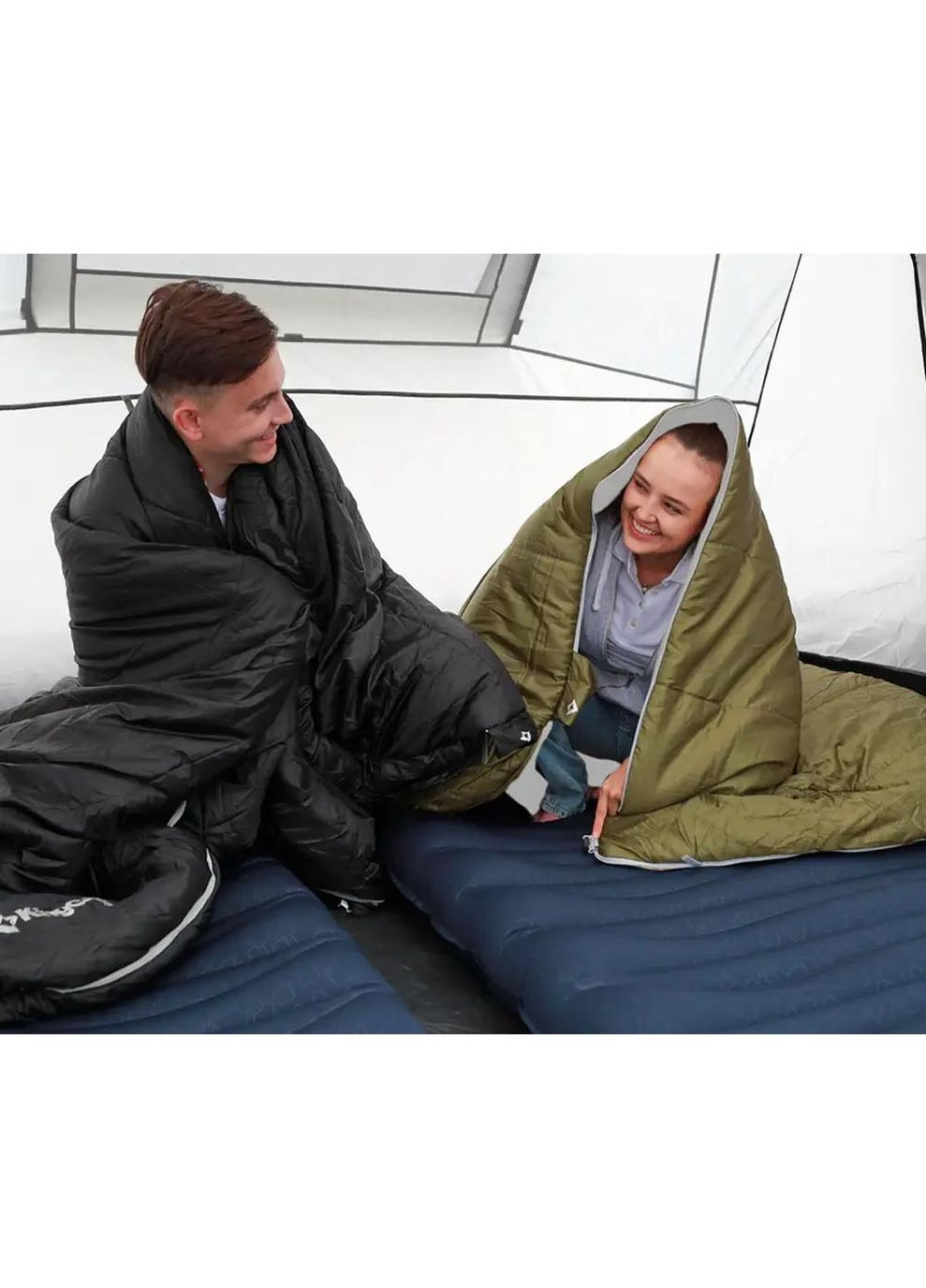 Спальный мешок Oasis 250 Olive KingCamp (356504633)