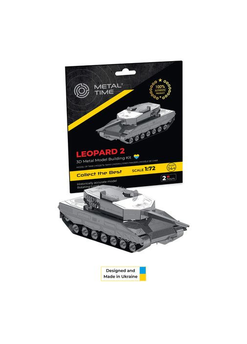 Колекційна модель Leopard 2 Tank MT079 Metal Time (271700536)