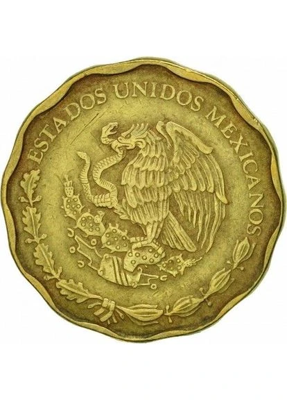 Мексика 50 сентаво 1993 рік Монети світу No Brand (397085039)