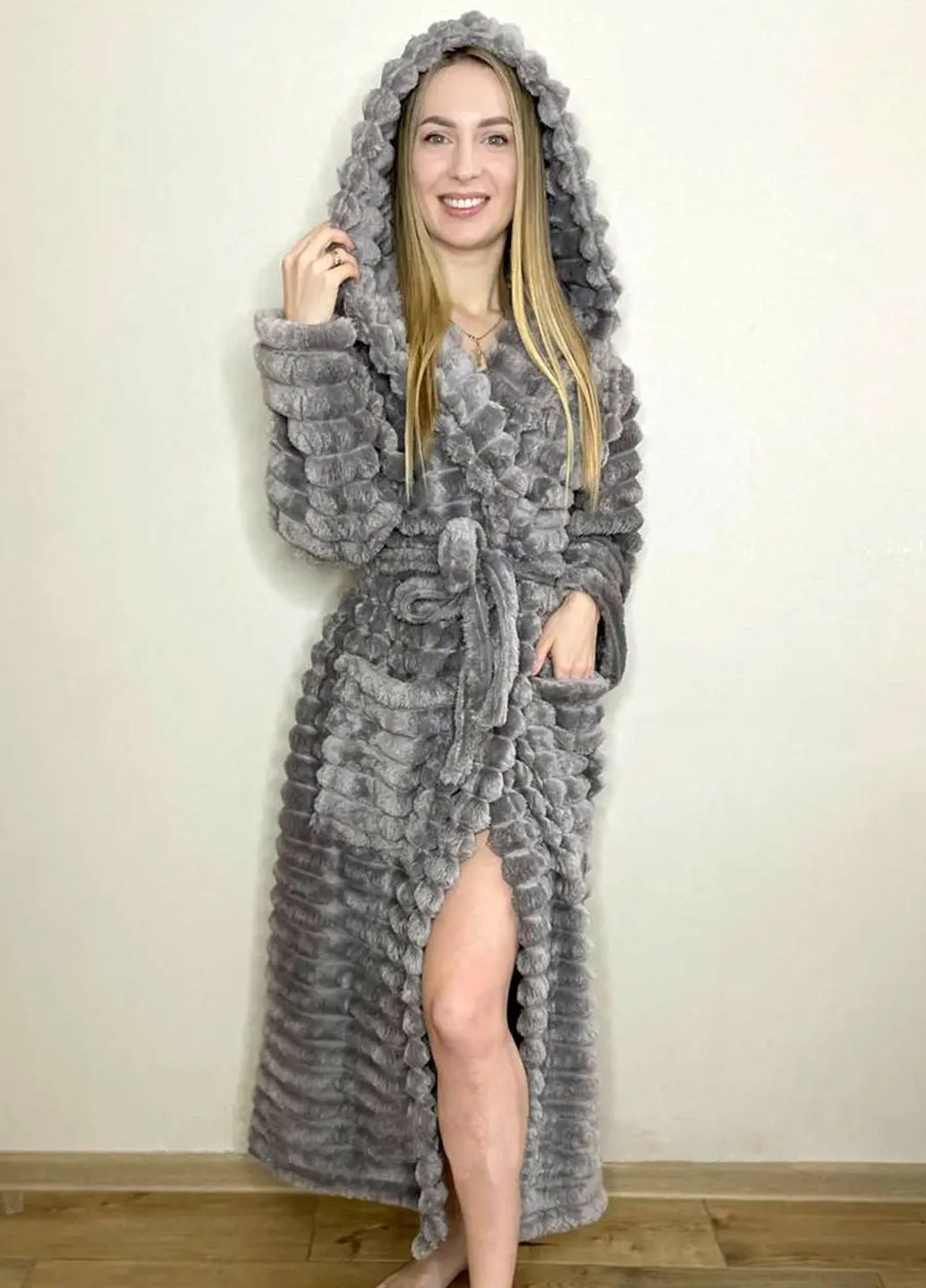 Халат жіночий з мікрофібри, розмір L 50-52 Vishnya (322034815)