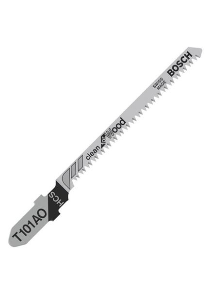 Пилка для лобзика 83мм для дерева толщиной 1,5-15мм Т101AO [INOTV0D00T101AO001] Bosch (359379580)