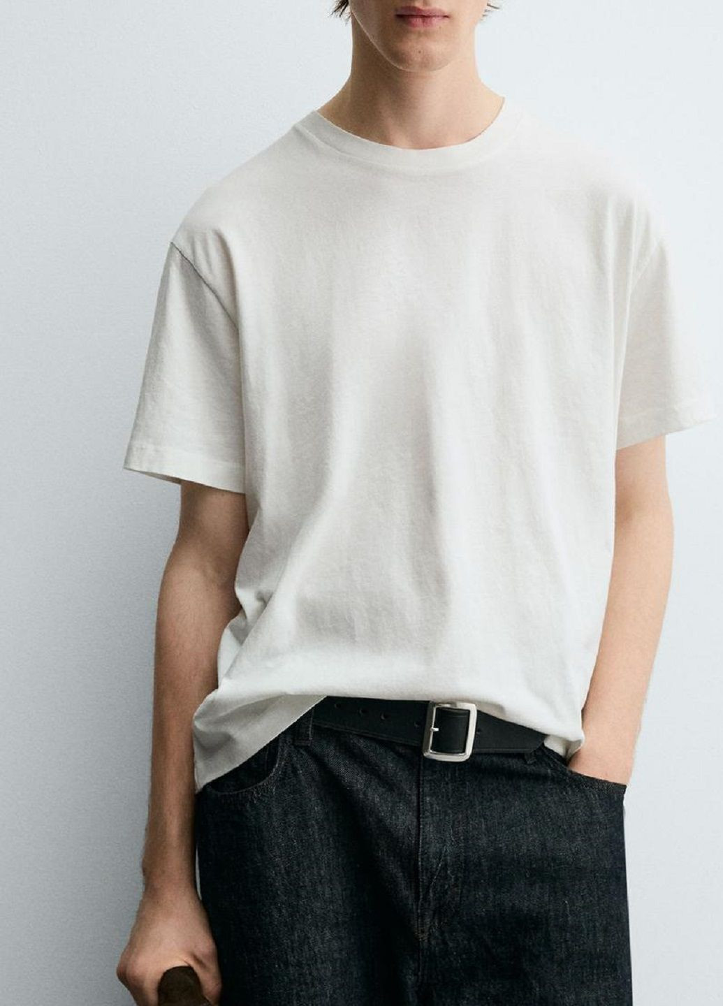 Біла футболка Zara