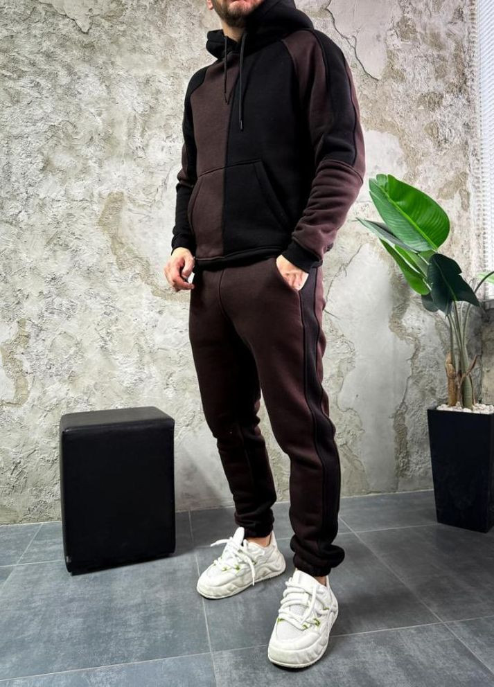 Спортивный костюм утеплённый No Brand (365757402)