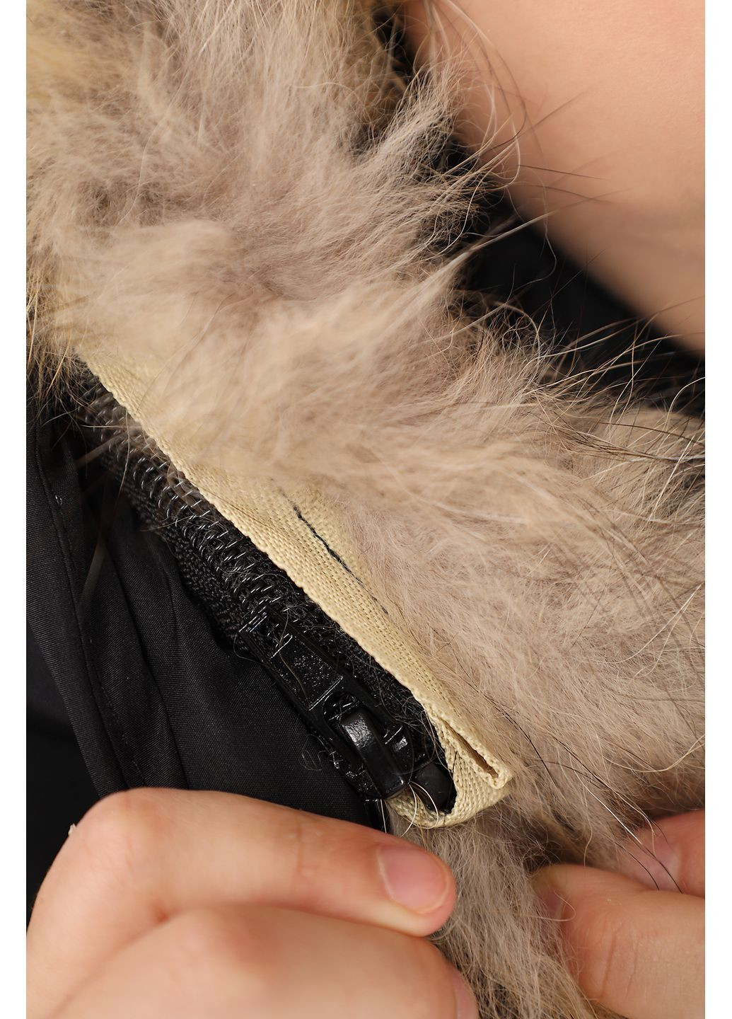 Черная зимняя куртка для девочки цвет черный cb-00280159 JPLT