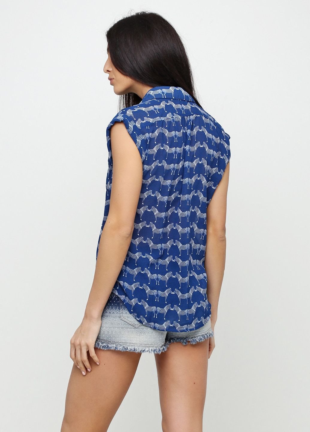 Синіти блуза бірюзовий Axel