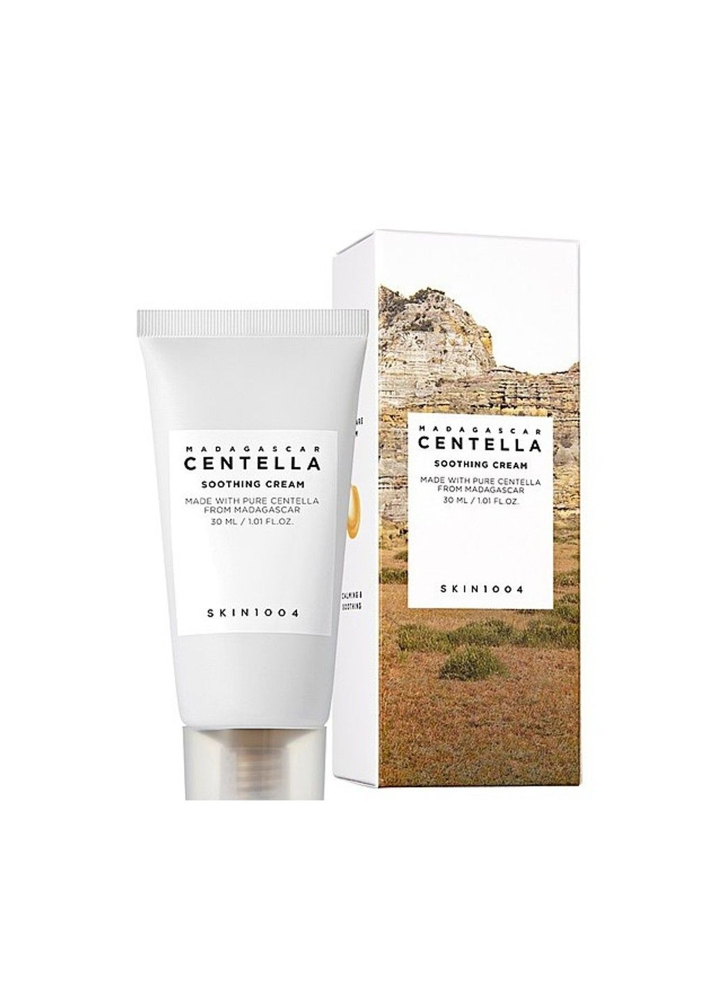 SKIN1004 Крем для проблемної шкіри обличчя із центелою Madagascar Centella Soothing Cream 30ml — Крем, Південна Корея (301084101)