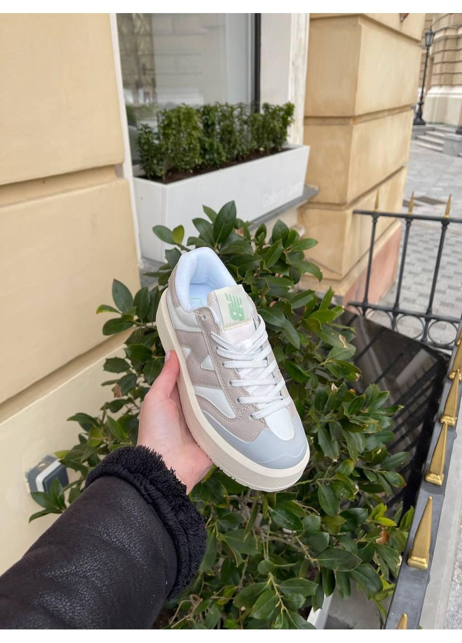 Сірі Осінні кросівки чоловічі new balance ct 302 beige grey нью беланс ct302 No Brand
