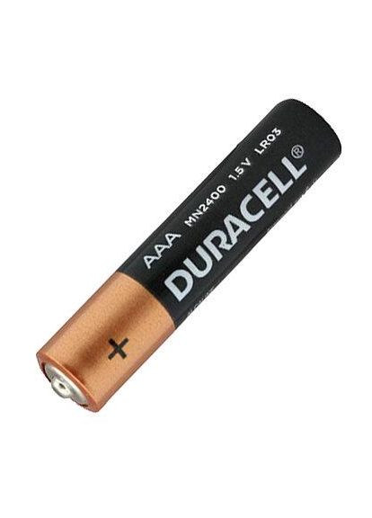 Батарейка Duracell ААА LR3 Alkaline 1.5V 1шт на блістері No Brand (334847500)