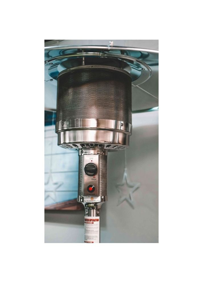 Газовый обогреватель Hat SS нержавеющая сталь 13 кВт TM 77677 GRILLI (317351396)