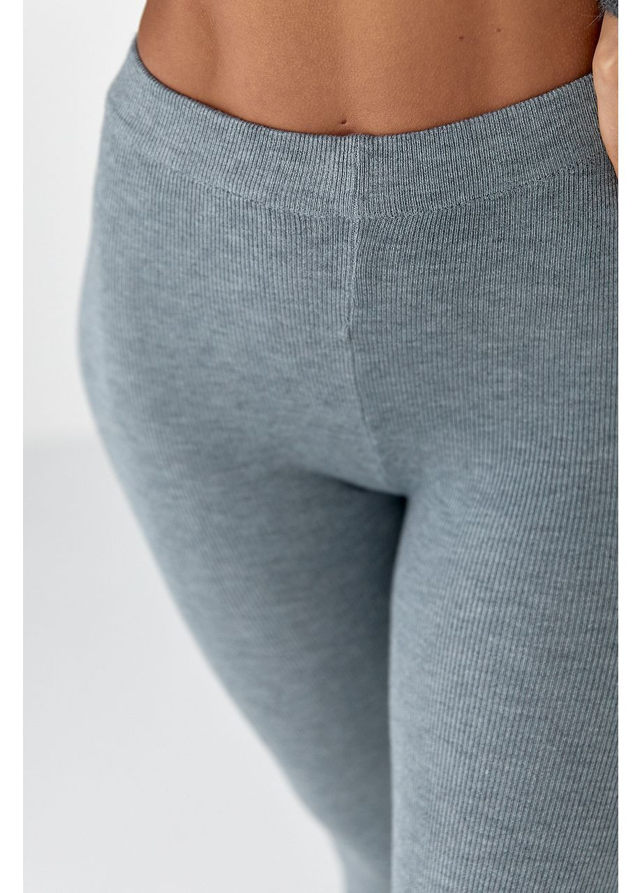 Женские трикотажные лосины - черный цвет Lurex (370602183)