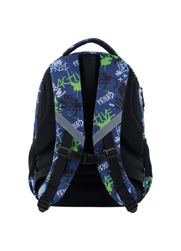 Школьный рюкзак с ортопедической спинкой для мальчика Teens GO24-162M-2 GoPack (293504304)