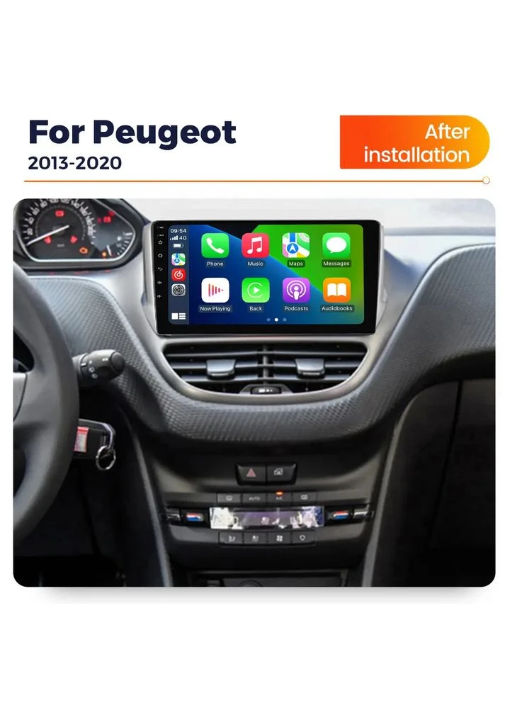Штатная магнитола MS Peugeot 208 (2013-2019) QleD Mekede 408 (384276533)