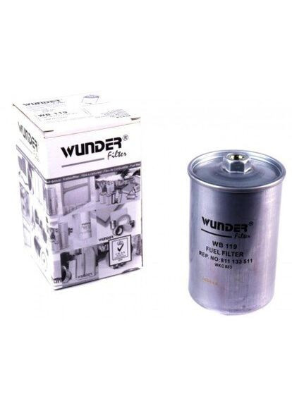 Фильтр топливный VW Golf II 1.8 GTI 16V 86 WB 119 RU63 Wunder Filter (342410973)