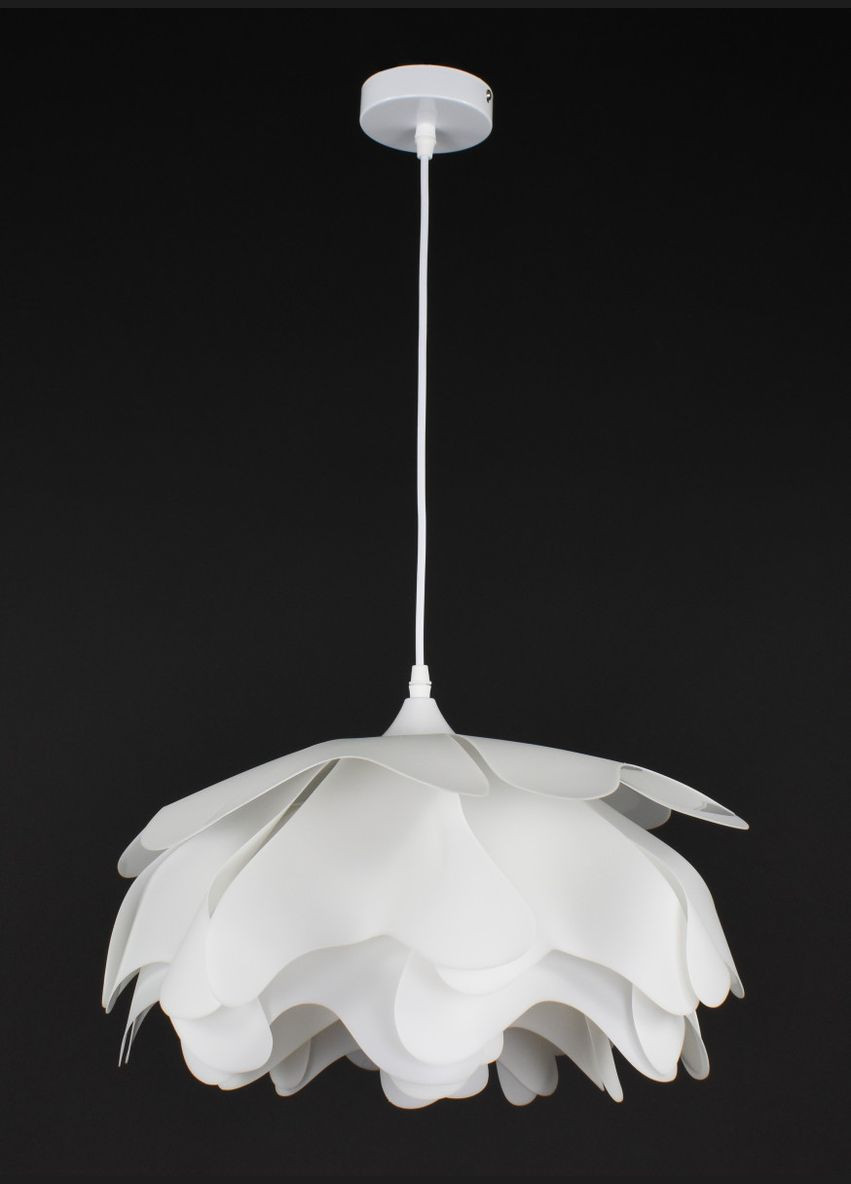 Люстра підвісна на 1 лампочку 27625 Білий 35-130х45х45 см. Sunnysky (365726112)