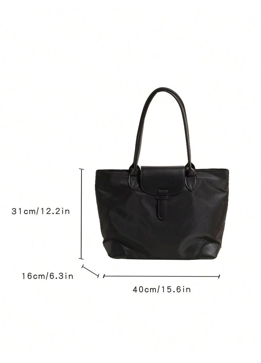 Сумка шопер женская черная (RN-200) No Brand (346493757)