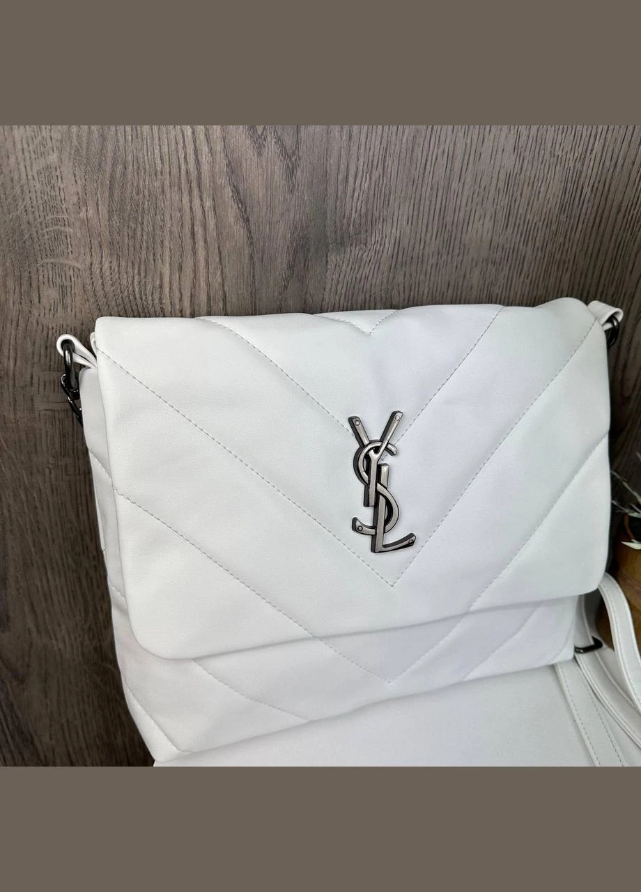 Жіноча м'яка сумка клатч Білий No Brand (298997522)