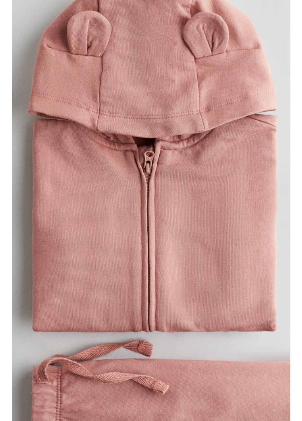 Рожевий зимній костюм H&M