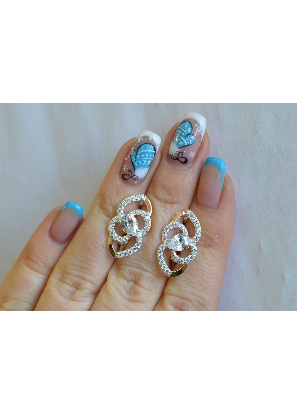 Срібні сережки Silver Style (366814131)